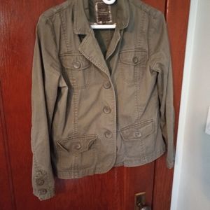 Lady Hathaway olive green blazer size medium